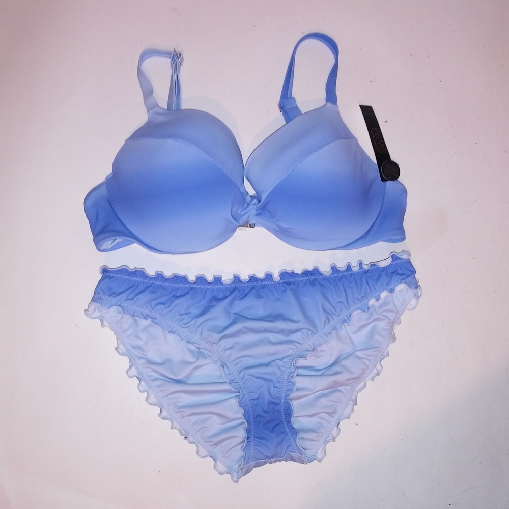 Victorias Secret Blue Ombre Bikini 36c Small